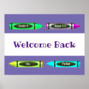 Search for welcome classroom posters Crayon