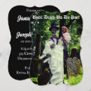Search for spooky wedding invitations Skeletons