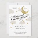 Search for black and white baby shower invitations Clouds