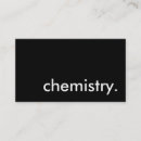 Search for chemistry business cards Modern