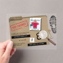 Search for secret mission invitations Mystery