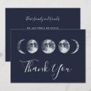 Search for moon thank you cards Blue