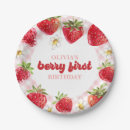 Search for strawberry plates Watercolor
