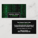 Search for technology business cards Computers