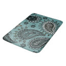 Search for paisley bath mats Turquoise