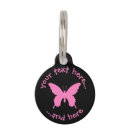 Search for butterfly pet tags Pink
