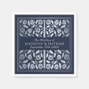 Search for blue and silver napkins Elegant