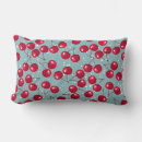 Search for turquoise and red pillows Polka dots