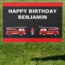 Search for fireman garden decor Birthday