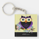 Search for owl keychains floral