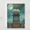 Search for pumpkin halloween invitations Night