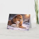Search for lion christmas cards Beautiful