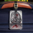 Search for horror luggage tags Skeleton