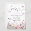 Search for butterfly garden bridal shower invitations Bride