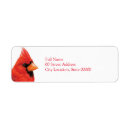 Search for cardinal bird return address labels Simple