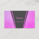 Search for flashy business cards Glitter