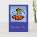 Search for bee mothers day cards Flowers