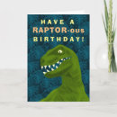Search for funny dinosaur pun cards For him