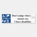 Search for handicap parking bumper stickers Illness