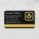 Search for home care business cards Branding