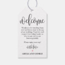Search for welcome gift tags Thank you tags