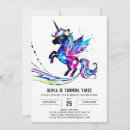 Search for space unicorn invitations Magical