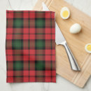 Search for red and black kitchen towels Tartan