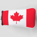 Search for canada golf head covers Canadian flag