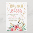 Search for brunch bridal shower invitations Pink and gold