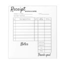 Search for receipt book Black and white
