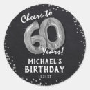 Search for 65th birthday stickers Sixty