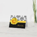 Search for yellow roses thank you cards Elegant