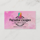 Search for ice cream truck business cards Popsicle
