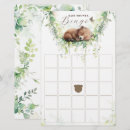 Search for baby shower bingo Greenery