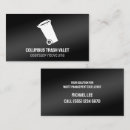 Search for trash business cards Dumpster rental