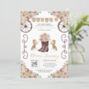 Search for beige and gold birthday invitations Mis quince anos