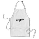 Search for bride and groom aprons Black