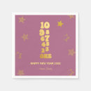 Search for new years eve napkins Stars