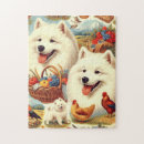 Search for samoyed puzzles Puppy