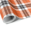 Search for orange and black wrapping paper White