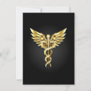 Search for medical doctor graduation announcement cards Black