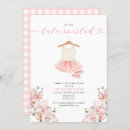 Search for tutu baby shower invitations Ballerina