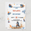 Search for bike ride birthday invitations Motocross
