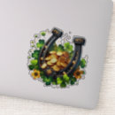 Search for gold horseshoe stickers Good luck