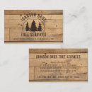 Search for tree service business cards Brown