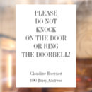 Search for do not disturb signs Claudine boerner