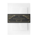 Search for invitation belly bands Gothic