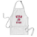 Search for vintage aprons red