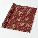 Search for honeycomb wrapping paper Bee