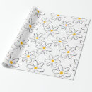 Search for daisy wrapping paper Yellow